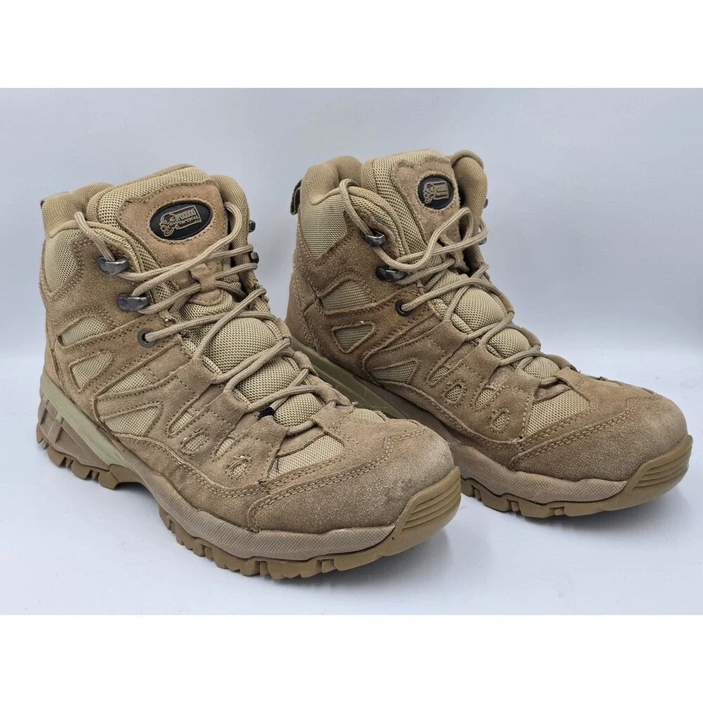 Voodoo Tactical Men's Size 6.5 Womens 8 Low Cut Combat Boots Desert Tan